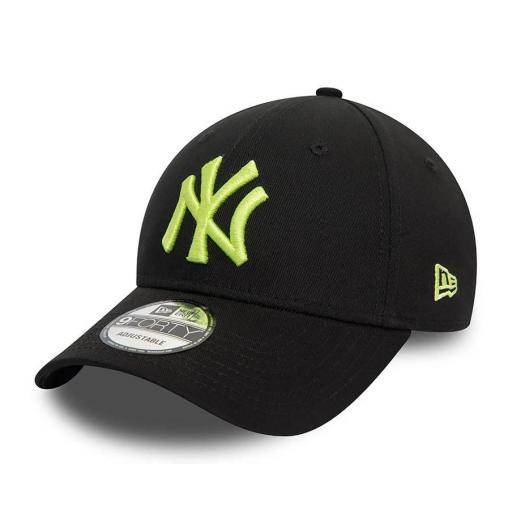 Gorra New Era League Essentials 9Forty Yankees Negro/Verde