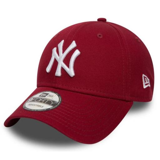 Gorra New Era New York Yankees 9Forty Rojo Burdeos