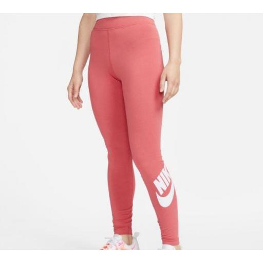 Malla Nike Sportswear Essential Graphic Legging Rosa [0]