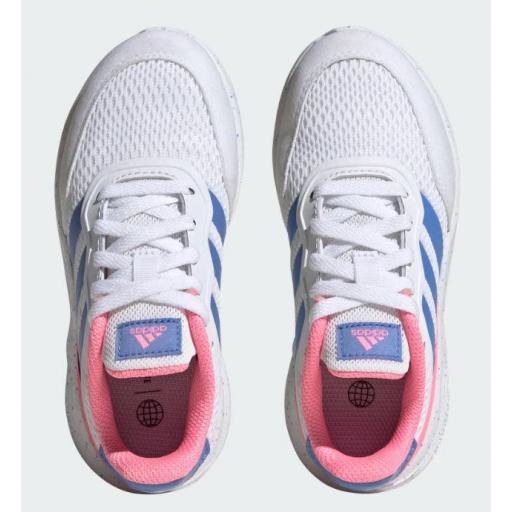 Zapatillas Adidas NEBZED K Blanco/Rosa/Azul [2]