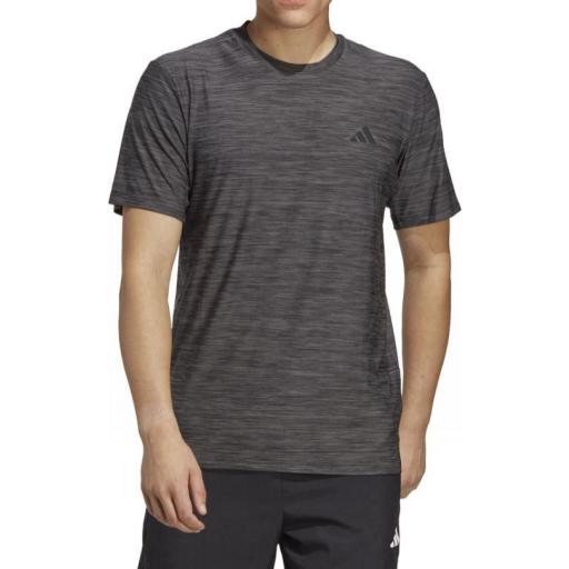 Camiseta Adidas Train Essentials Stretch Gris [1]