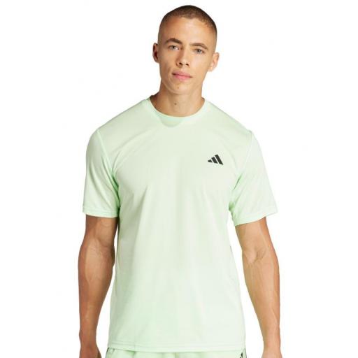 Camiseta Adidas Train Essentials Base Verde Claro [1]