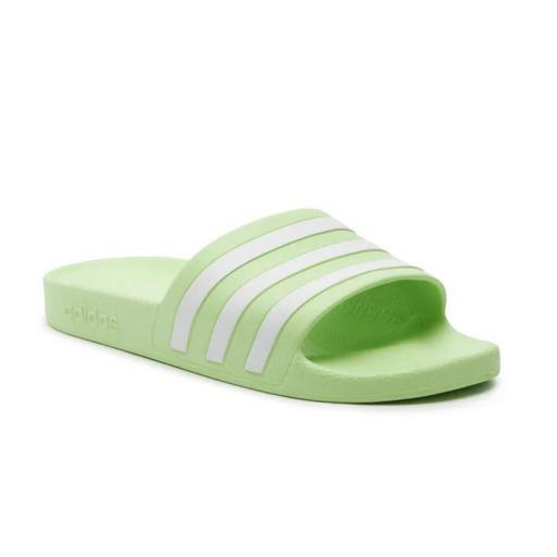 Chanclas Adidas Adilette Aqua Verde Claro/Blanco [1]