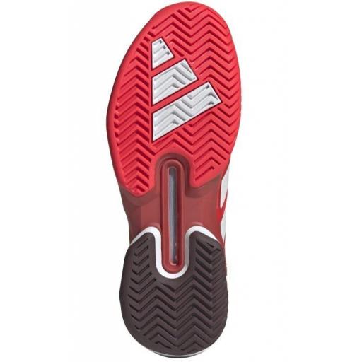 Zapatillas Adidas Adizero Ubersonic 5 Rojo/Blanco [4]