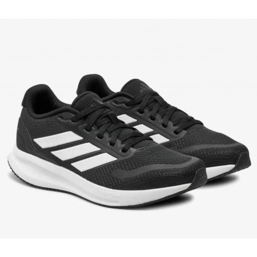 Zapatillas Adidas Runfalcon 5 J Negro/Blanco [1]