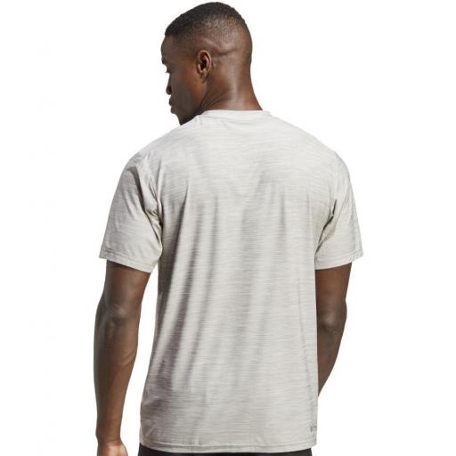 Camiseta Adidas Training Essentials Stretch Gris [2]
