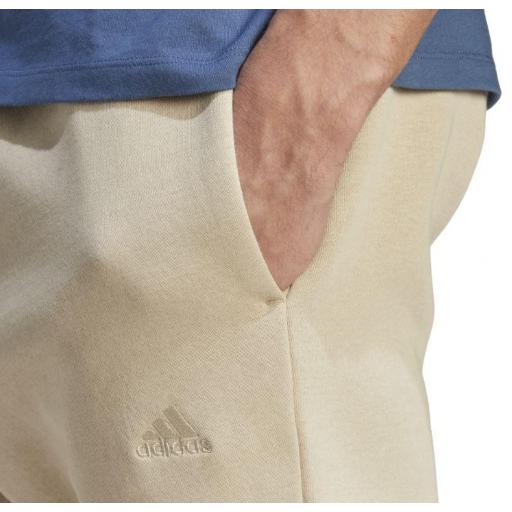 Pantalón Largo Adidas ALL SZN Fleece Beige [1]