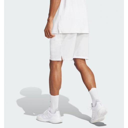 Pantalón Corto Adidas Club SW Short 7 Blanco Crema [3]