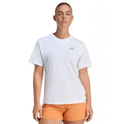 Camiseta Adidas Run Essentials W Blanca [1]