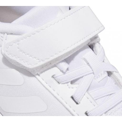 Zapatillas Adidas Tensaur Run 3 Velcro Blanca [2]