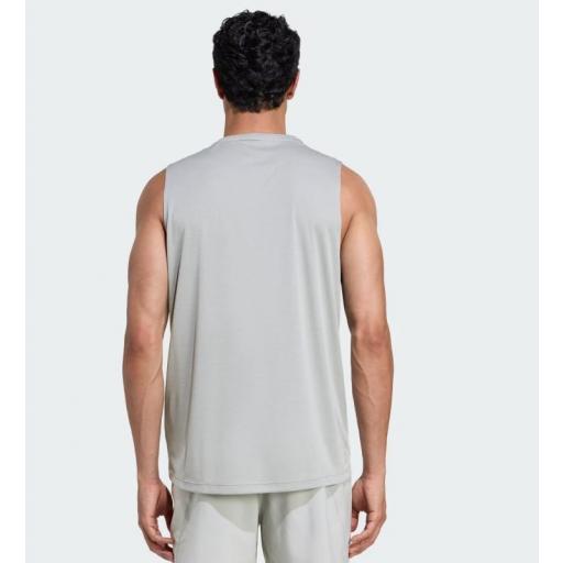 Camiseta Tirantes Adidas Run Ess Gris [3]