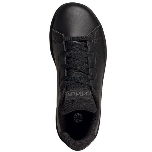 Zapatillas Adidas Advantage K Negra Entera [2]
