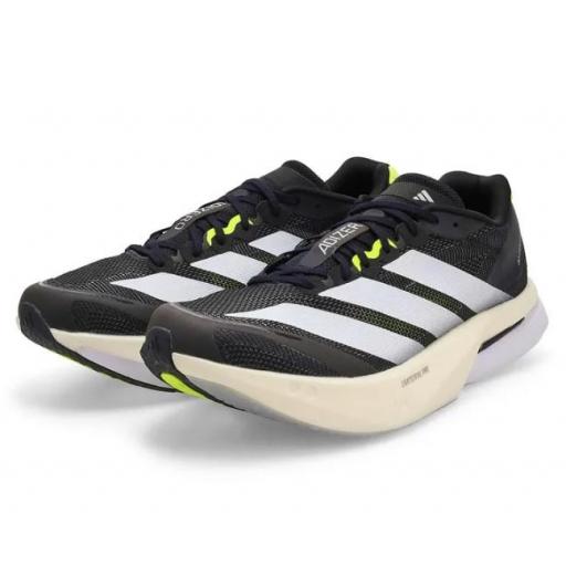 Zapatillas Adidas Adizero Boston 13 Negra/Blanca [1]