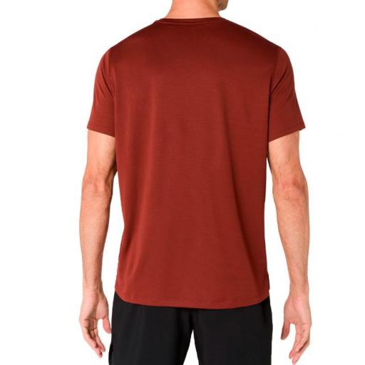 Camiseta Asics Core SS Top Burdeos [2]