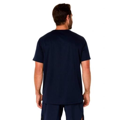 Camiseta Asics Core SS Top Marino [3]