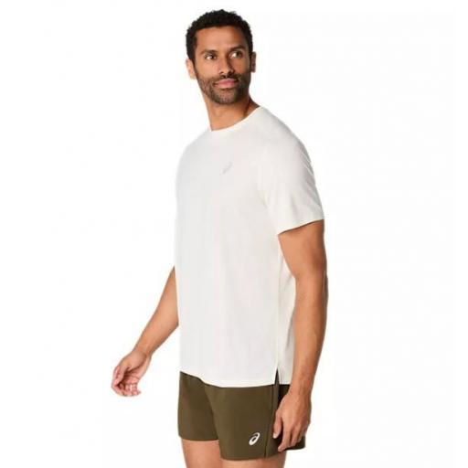 Camiseta Asics Core SS Top Crema [2]