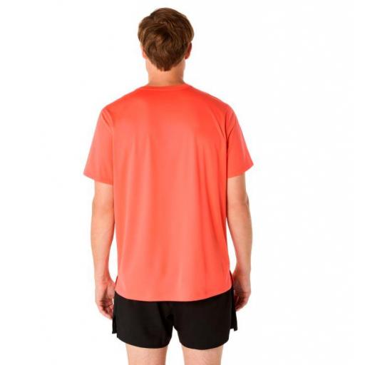 Camiseta Asics Core SS Top Naranja Coral [2]