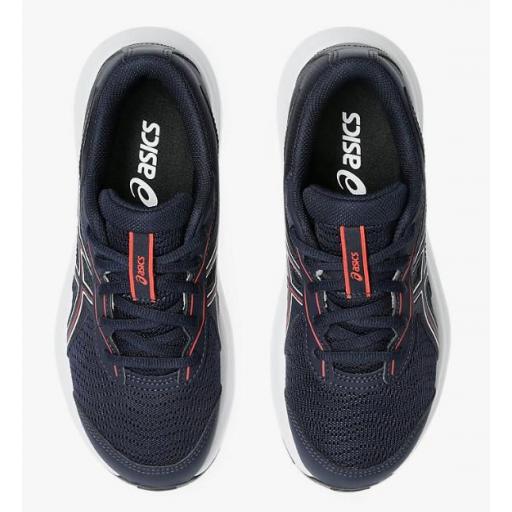 Zapatillas Asics Contend 9 GS Marino/Rojo [2]