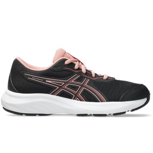 Zapatillas Asics Contend 9 GS Negro/Rosa [0]