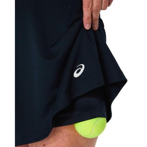 Falda Asics Court Skirt Azul Marino [2]