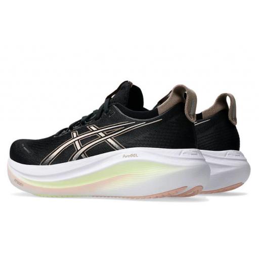 Zapatillas Asics Gel-Nimbus 27 Mujer Negro/Bronce [2]