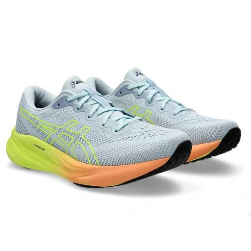 Zapatillas Asics GEL-PULSE 15 Mujer Gris/Amarillo [1]