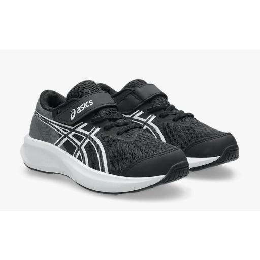 Zapatillas Asics Patriot 14 PS Velcro Negro/Blanco [1]