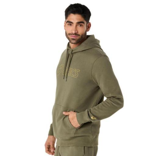 Sudadera Asics Logo OTH Hoodie Verde [2]