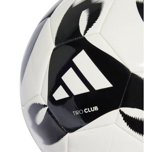 Balón Fútbol Adidas Tiro Club Blanco/Negro [1]