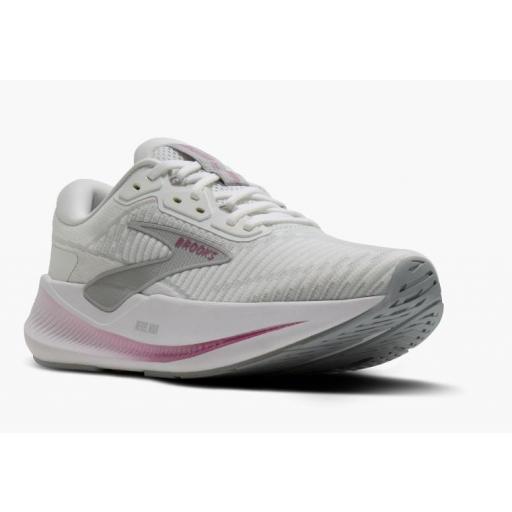 Zapatillas Brooks Revel MAX Mujer Blanco/Gris/Rosa [1]