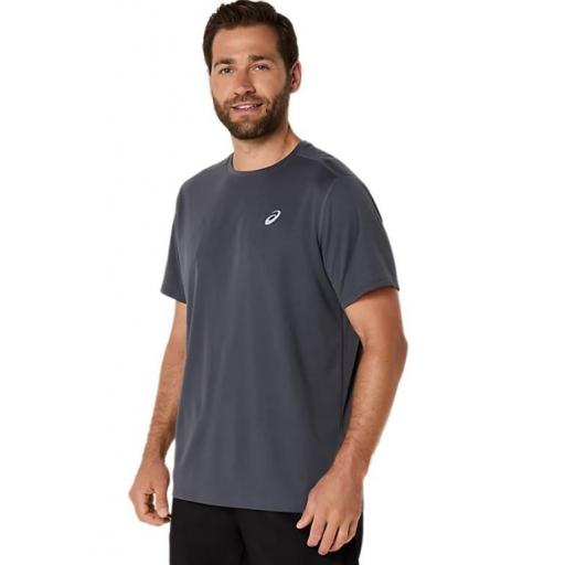 Camiseta Asics Core SS Top Gris Oscuro [1]