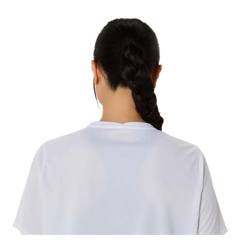 Camiseta Asics Core SS Top Mujer Blanco [1]