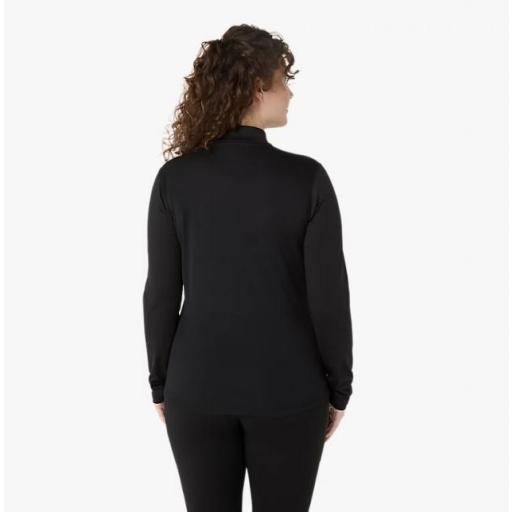 Camiseta Manga Larga Asics Core LS 1/2 Zip Negra [3]