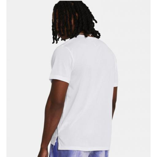 Camiseta Under Armour UA Launch Blanca [3]
