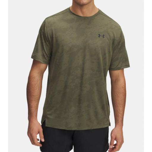 Camiseta Under Armour Tech Vent Jacquard Verde