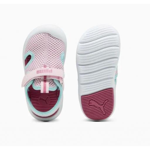 Sandalias Puma Fun Racer Mesh Niña Pequeña Rosa [3]