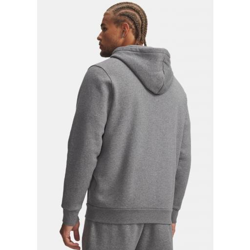 Sudadera Under Armour Essentials Fleece Gris [2]