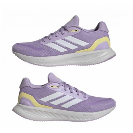 Zapatillas Adidas Runfalcon 5 W Lila [1]