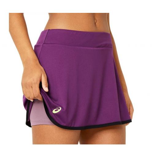 Falda Asics Court Skort Morada [0]