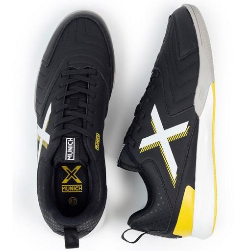 Zapatillas Fútbol Sala Munich Rondito 13 Negras [1]