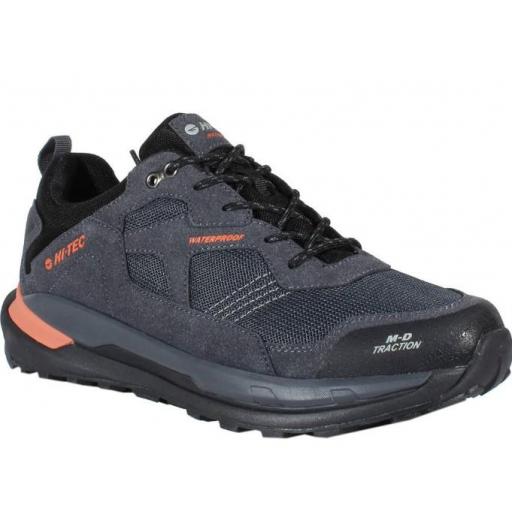Zapatos Senderismo Hi-Tec Rodera Low WP Negro [1]