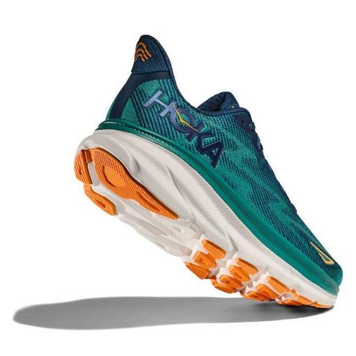 Zapatillas HOKA One One Clifton 9 Azul/Verde [2]