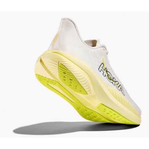 Zapatillas HOKA W Mach 6 Blanco/Amarillo [2]