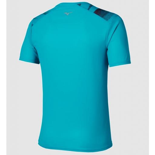 Camiseta Mizuno Core Graphic Azul Capri Breeze [1]