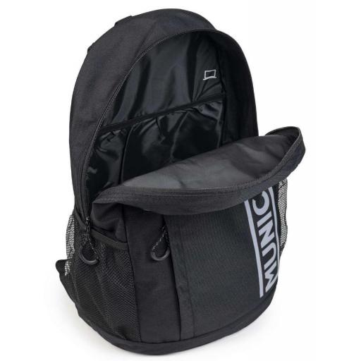 Mochila Munich Backpack Slim Negro/Verde Khaki/Azul [1]