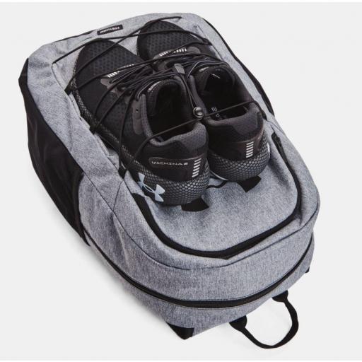 Mochila Under Armour Hustle Sport Gris [2]