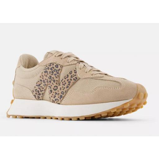 Zapatillas New Balance 327 Marrón/Animal Print [1]