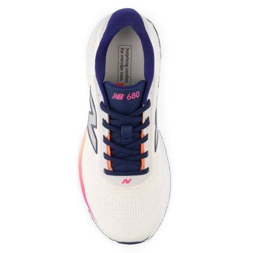 Zapatillas New Balance Fresh Foam 680 v9 Mujer Crema [3]