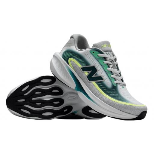 Zapatillas New Balance Fresh Foam X Ellipse Gris/Verde [1]