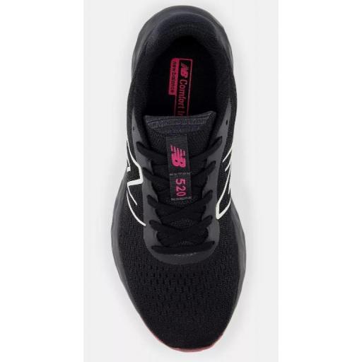 Zapatillas New Balance 520 v8 Mujer Negro/Rosa [2]